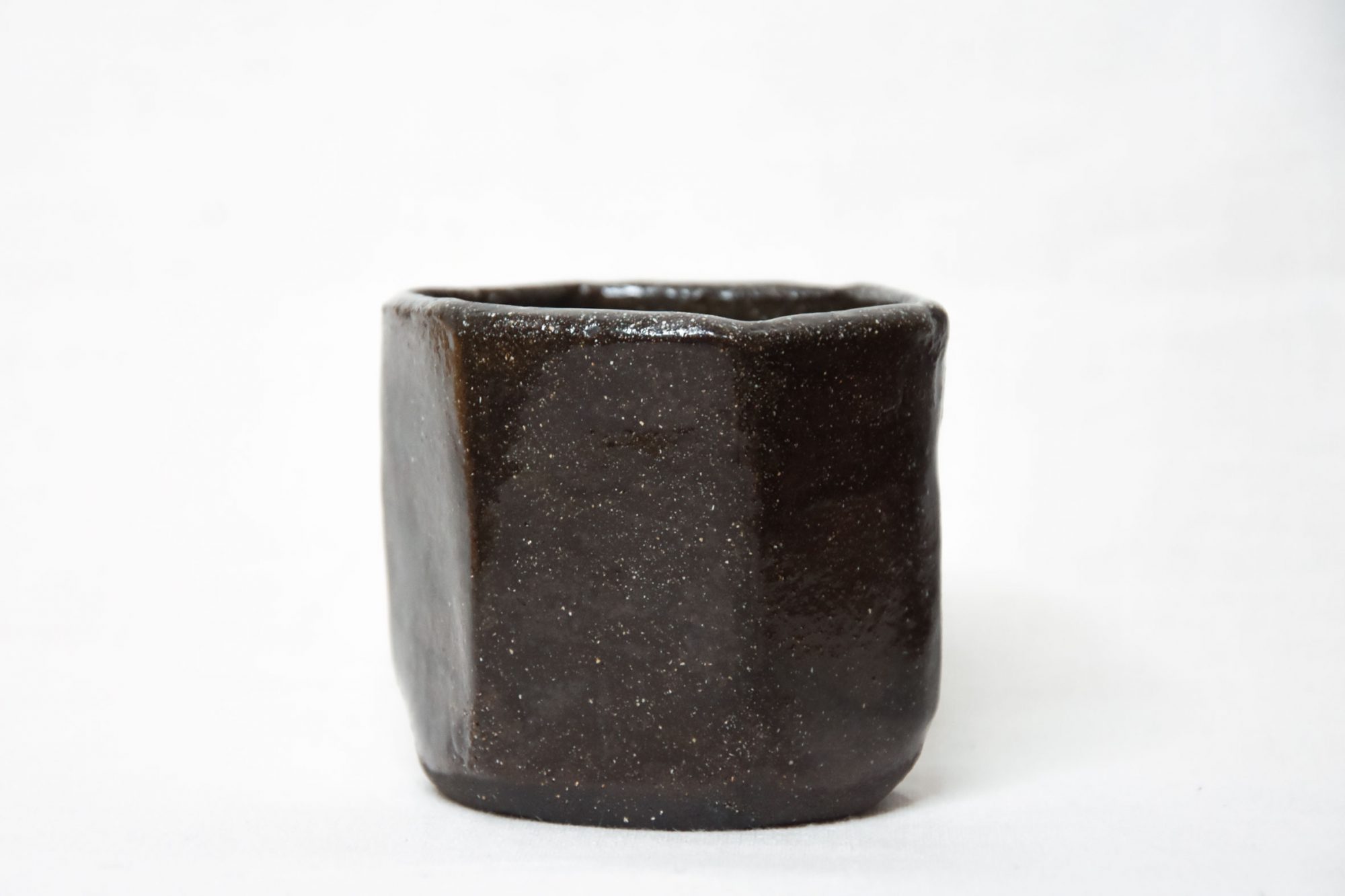 Handmade hexagonal cup