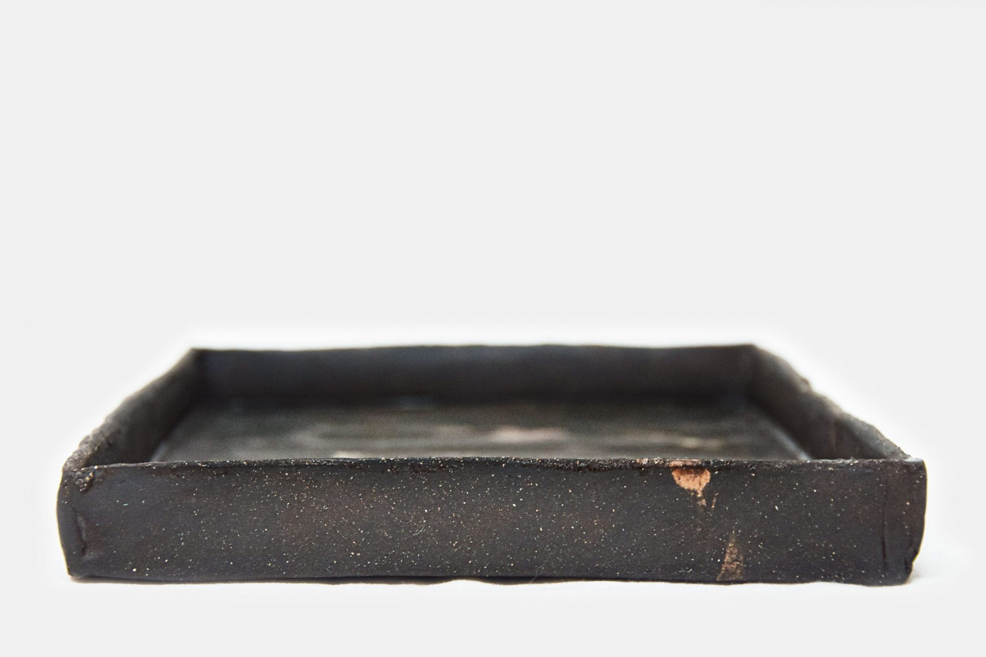 Handmade stoneware tray