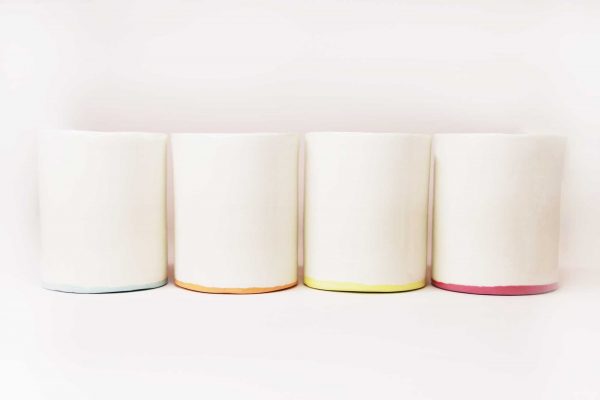 Summer collection, set of tall cups