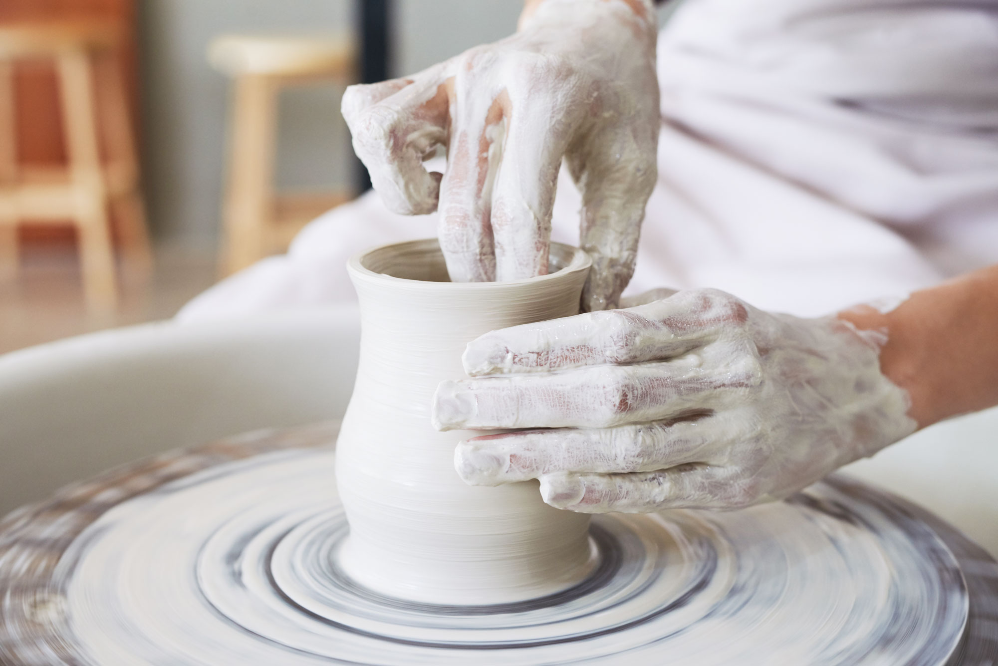 pottery wheel beginner course