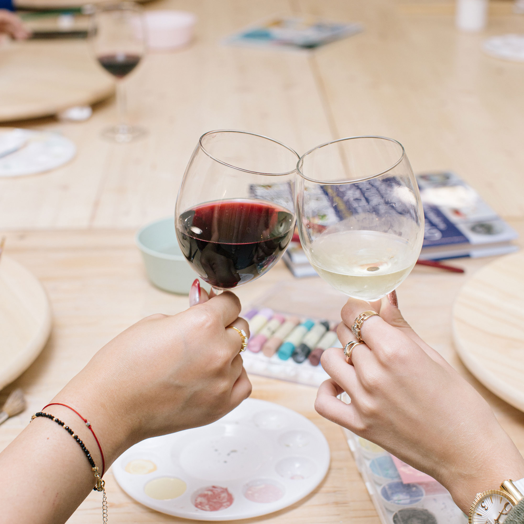 pottery painting and wine zurich