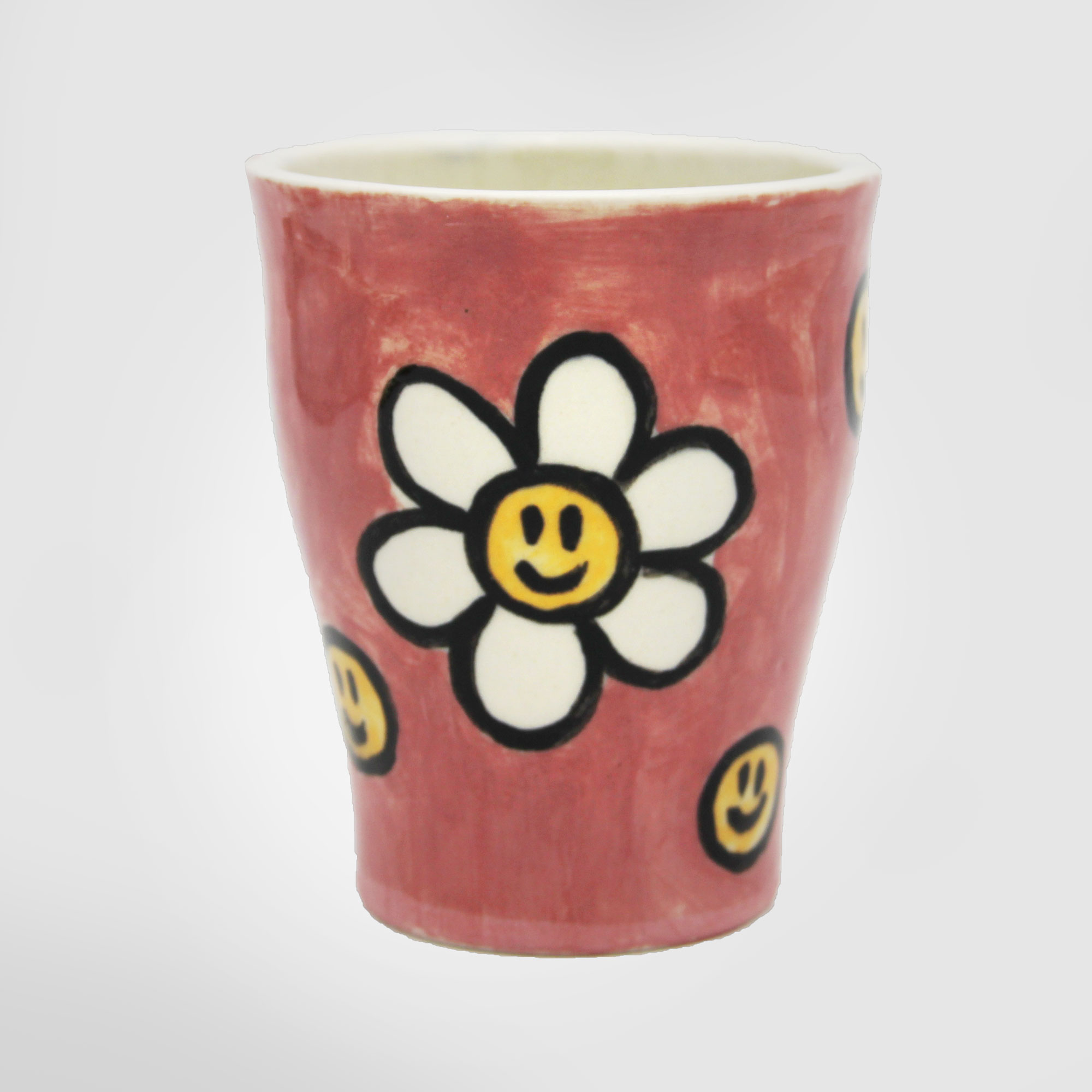 pottery cup