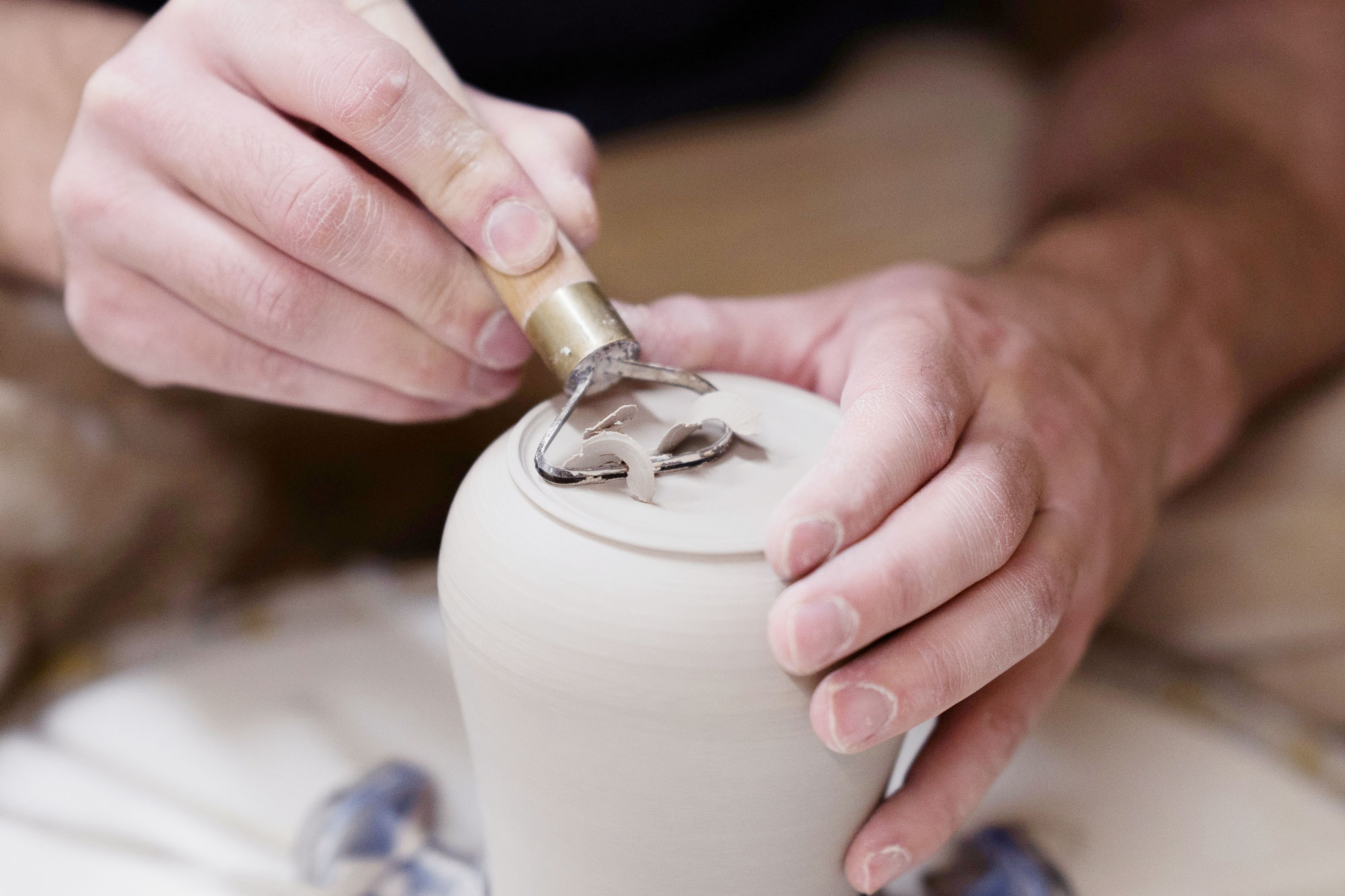 pottery trimming